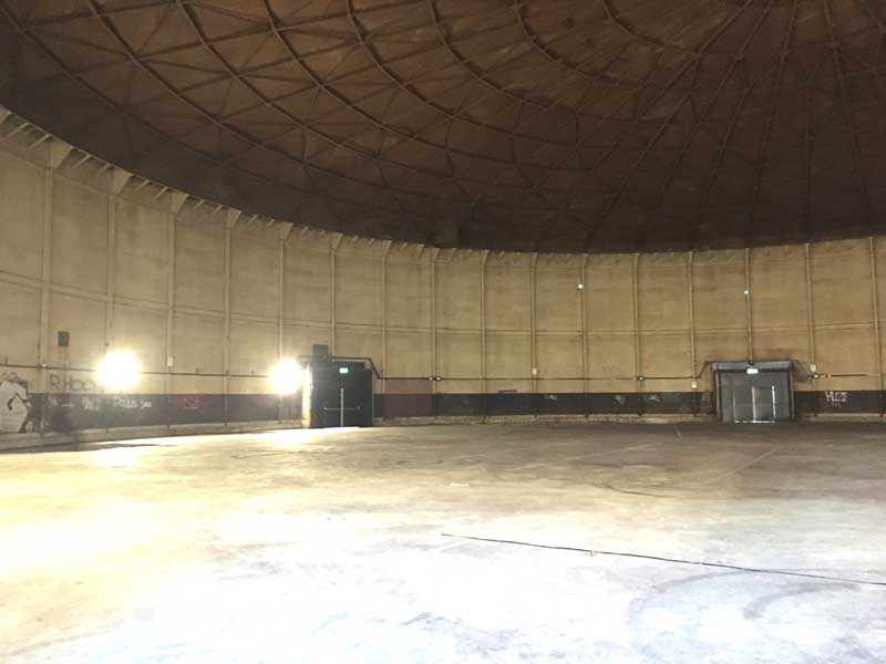 Ferrodome inside