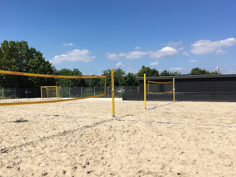 Lege beachvelden